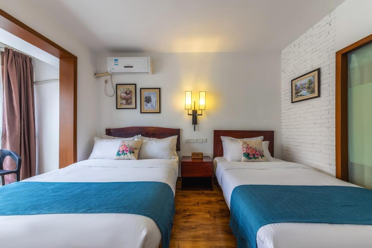 Serene Vale Inn Guilin-Free One Way Pick Up Service To High-Speed Railway Station For 2 Nights Exteriör bild